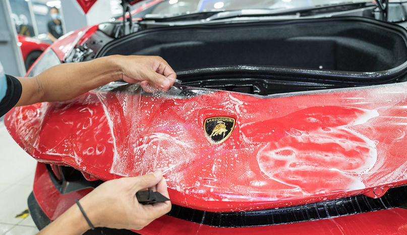 How to apply ceramic coatings over paint protection films